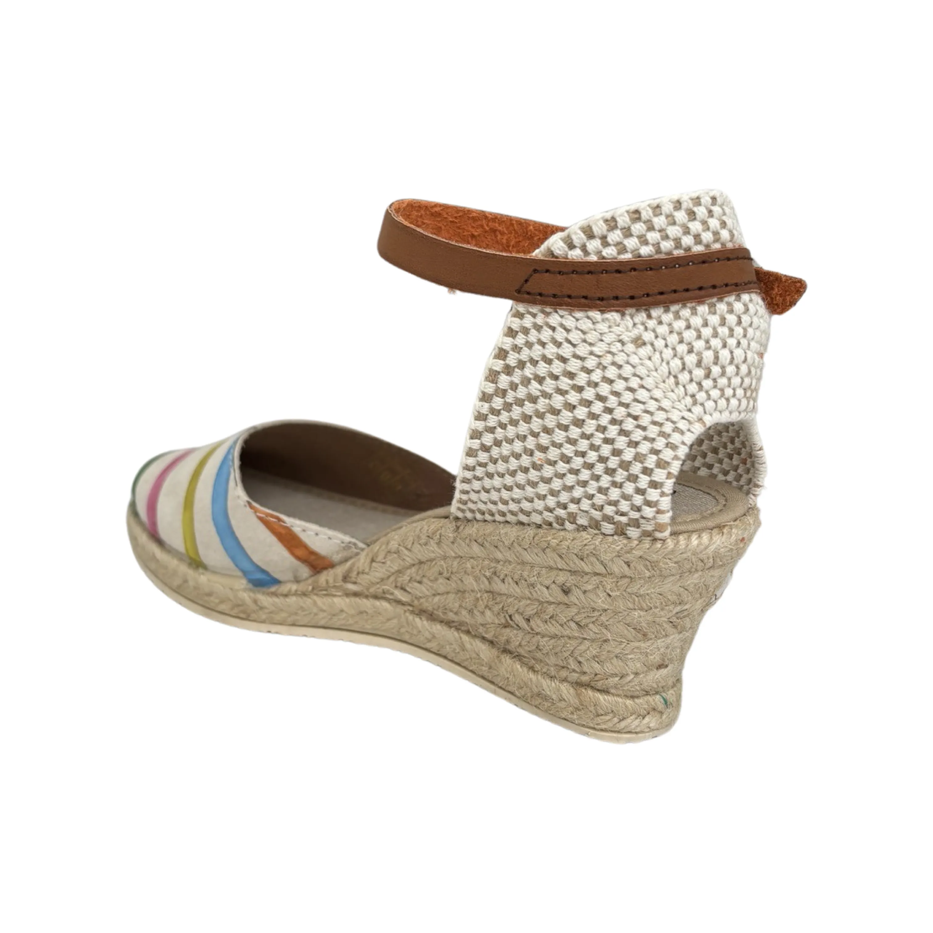 5N50-21 Beige/Multi Espadrille