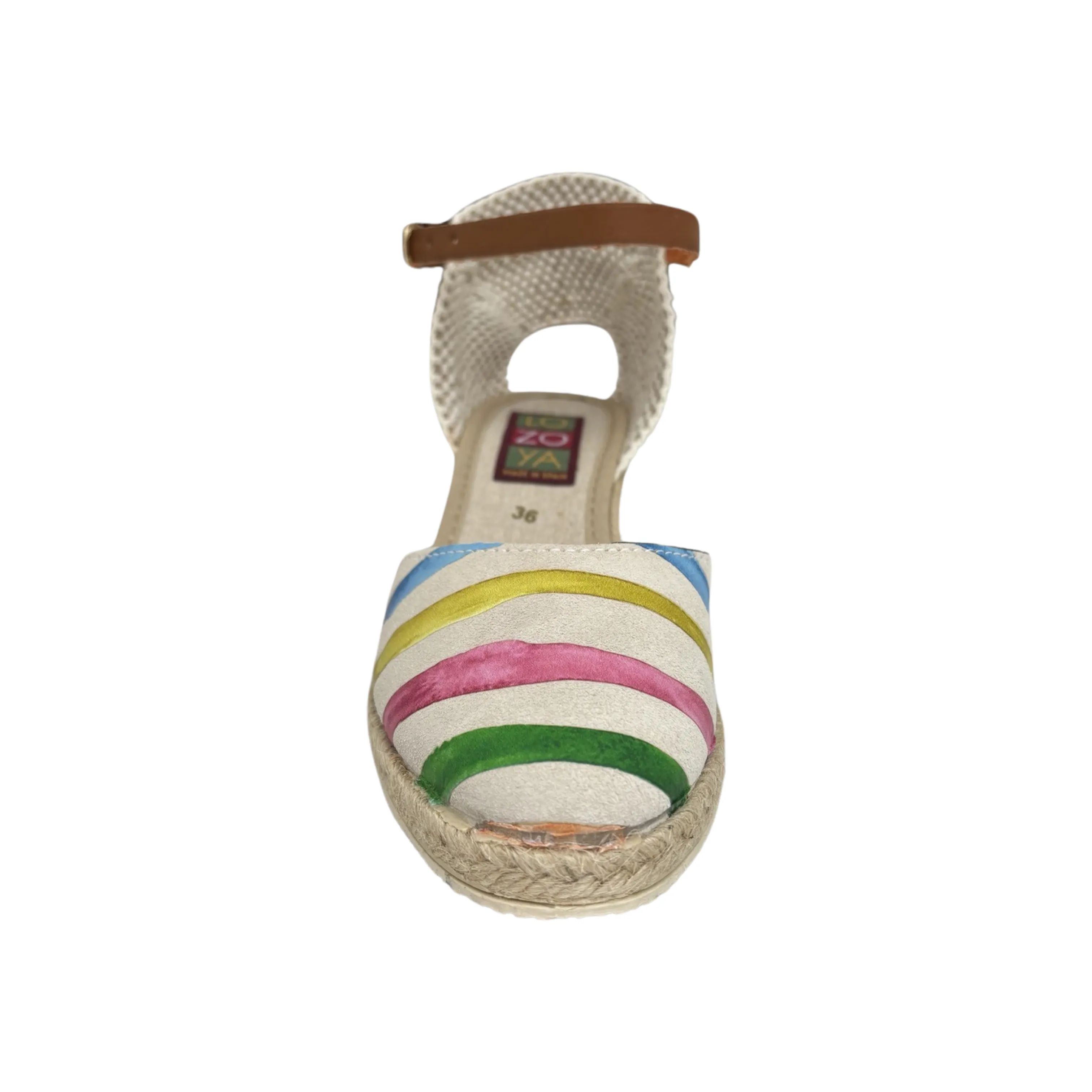 5N50-21 Beige/Multi Espadrille