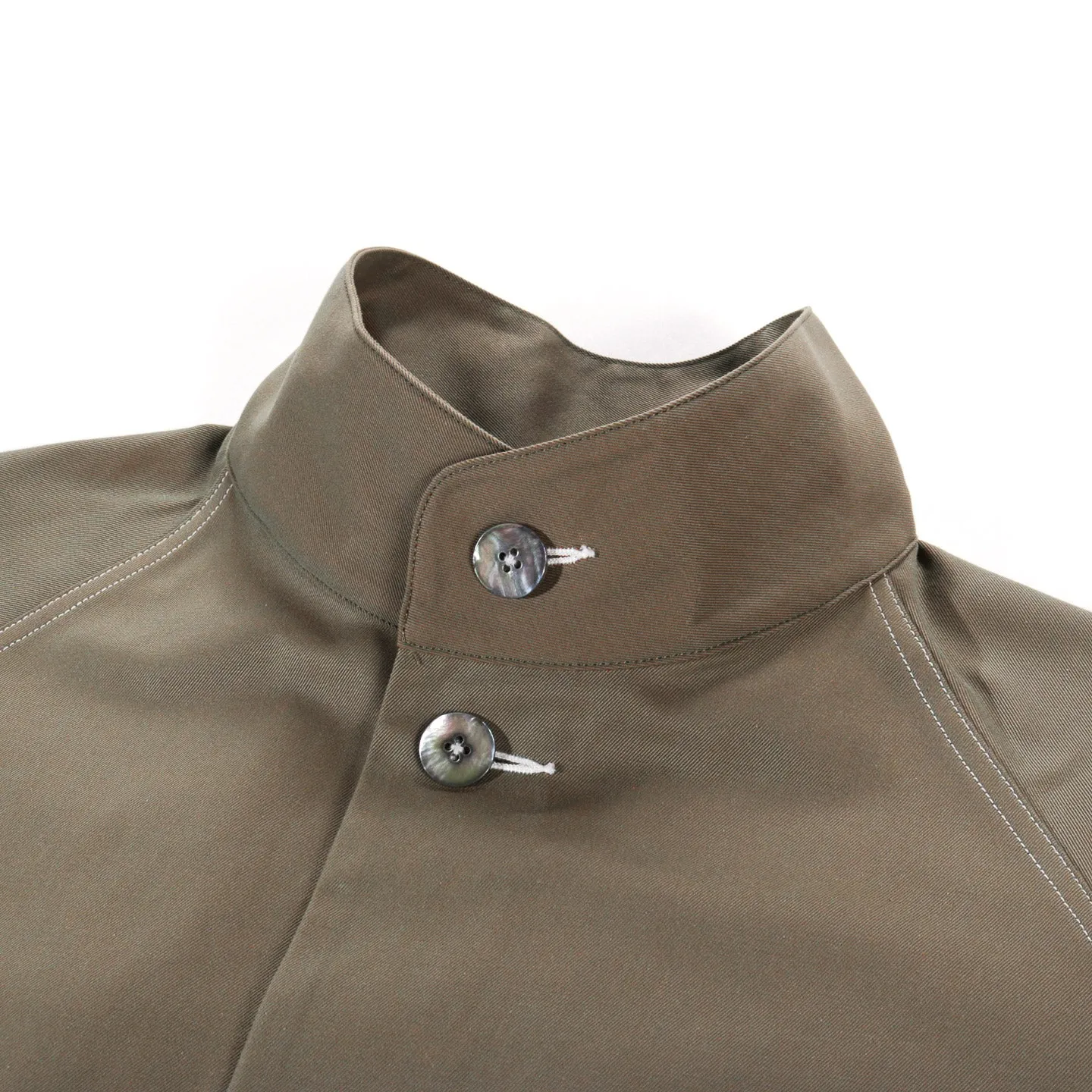 A.B. UNIFORM TRENCH JACKET OLIVE