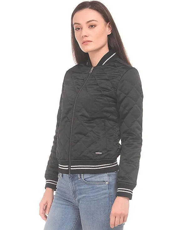 Aeropostale Quilted Bomber Jacket