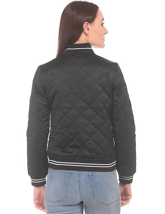 Aeropostale Quilted Bomber Jacket