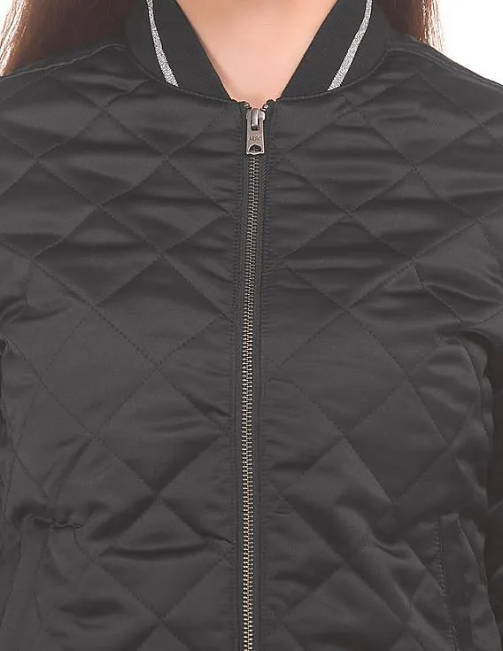 Aeropostale Quilted Bomber Jacket