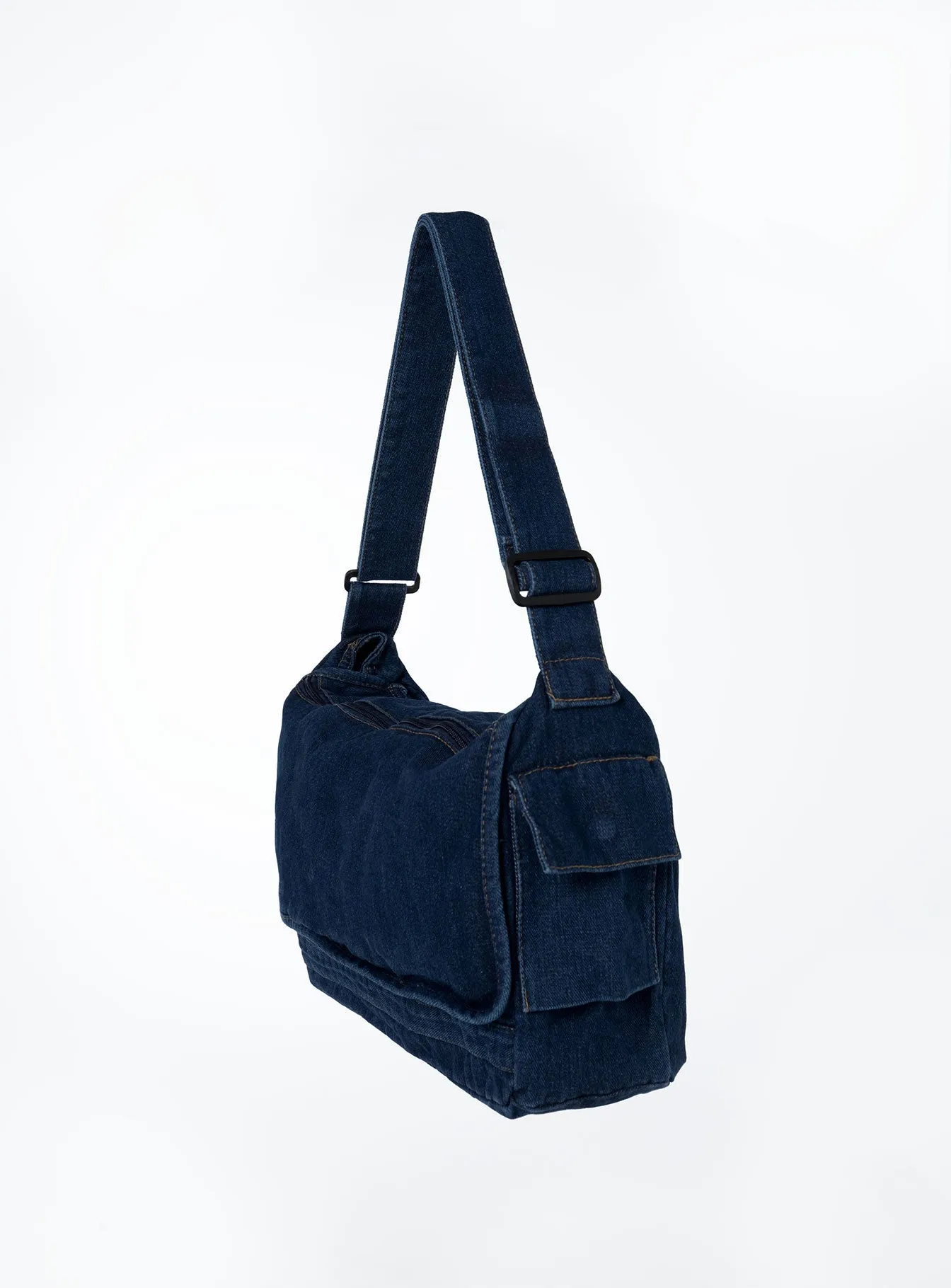 Airdrie Crossbody Bag Dark Wash Denim