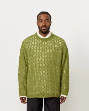 Aki Cashmere Sweater in Green