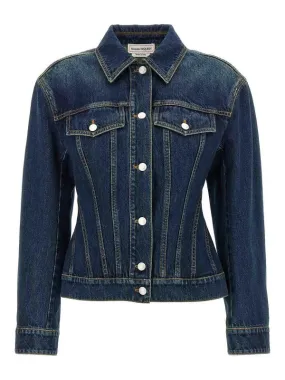 Alexander Mcqueen Denim Jacket