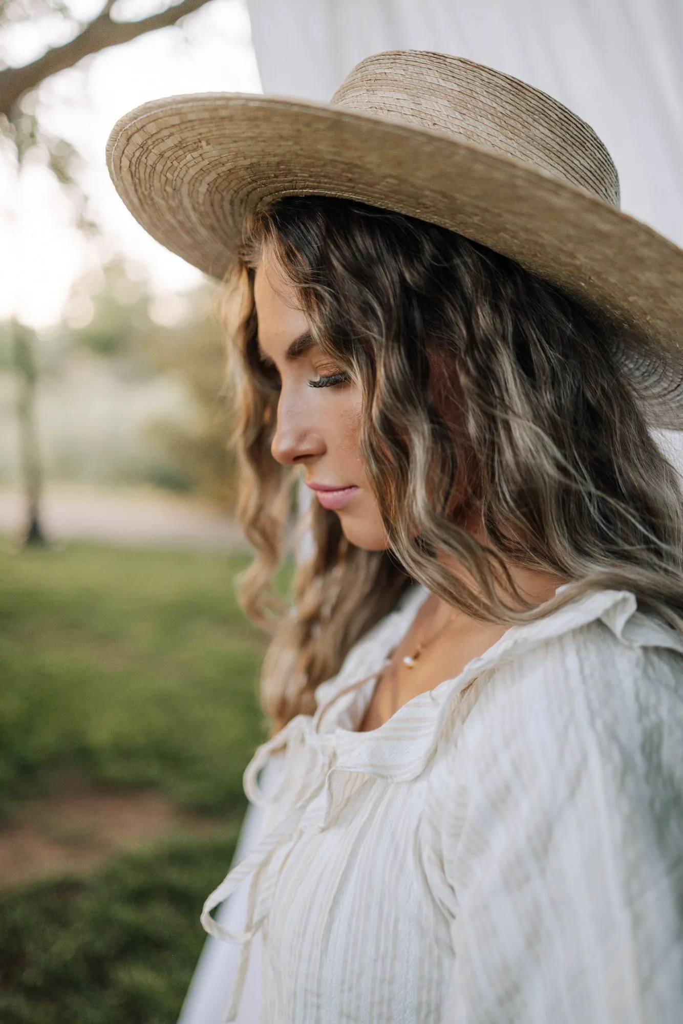 Andra Midi Dress In Ivory Taupe