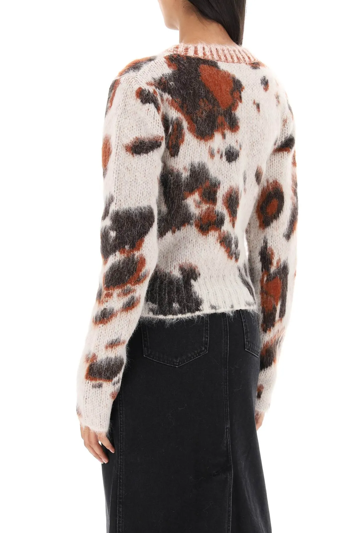 Appaloosa Cropped Jacquard Sweater