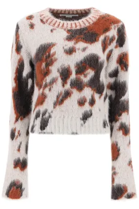 Appaloosa Cropped Jacquard Sweater