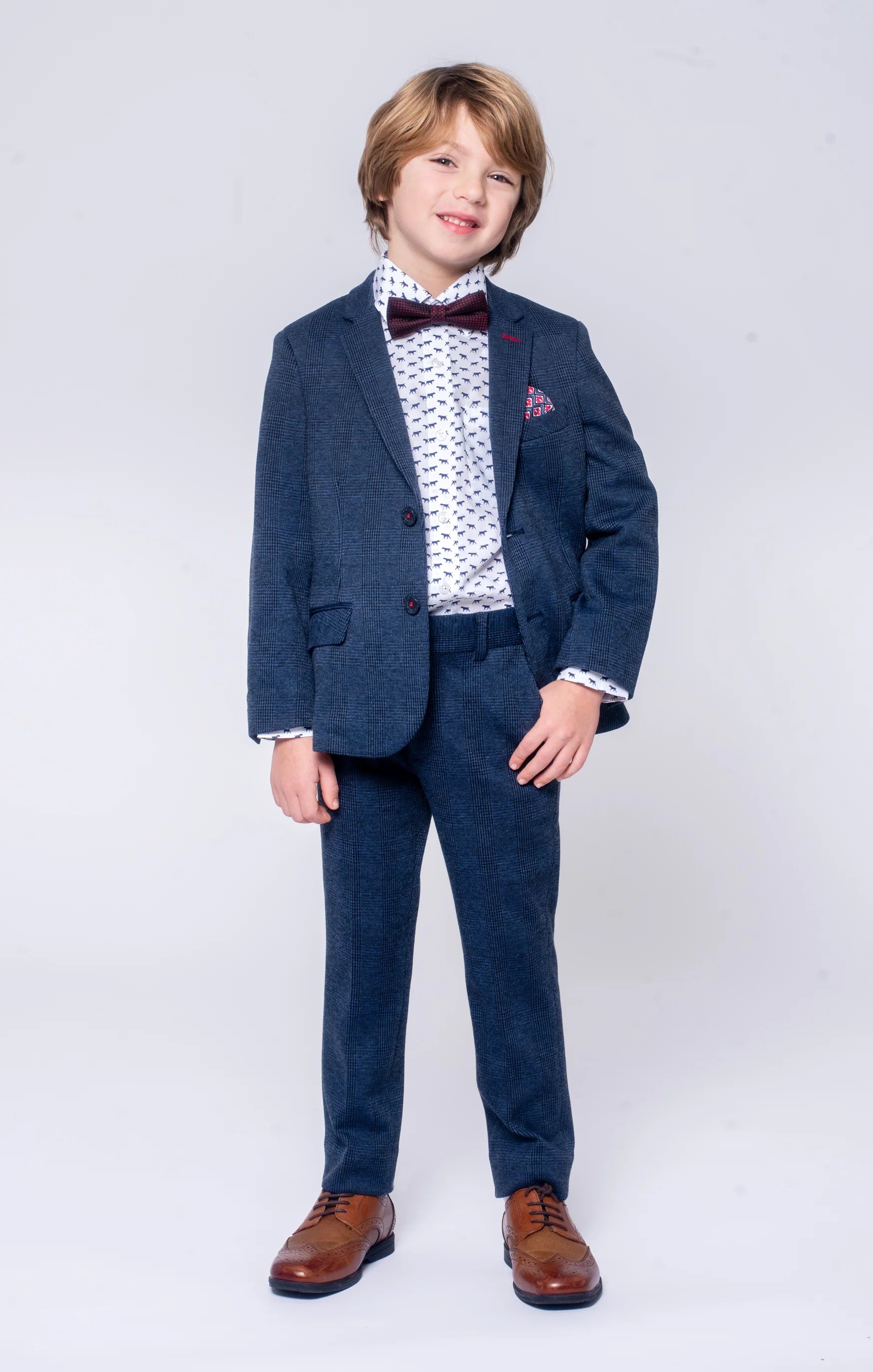 Appaman 2Pc Stretchy Suit w/ Pocket Square