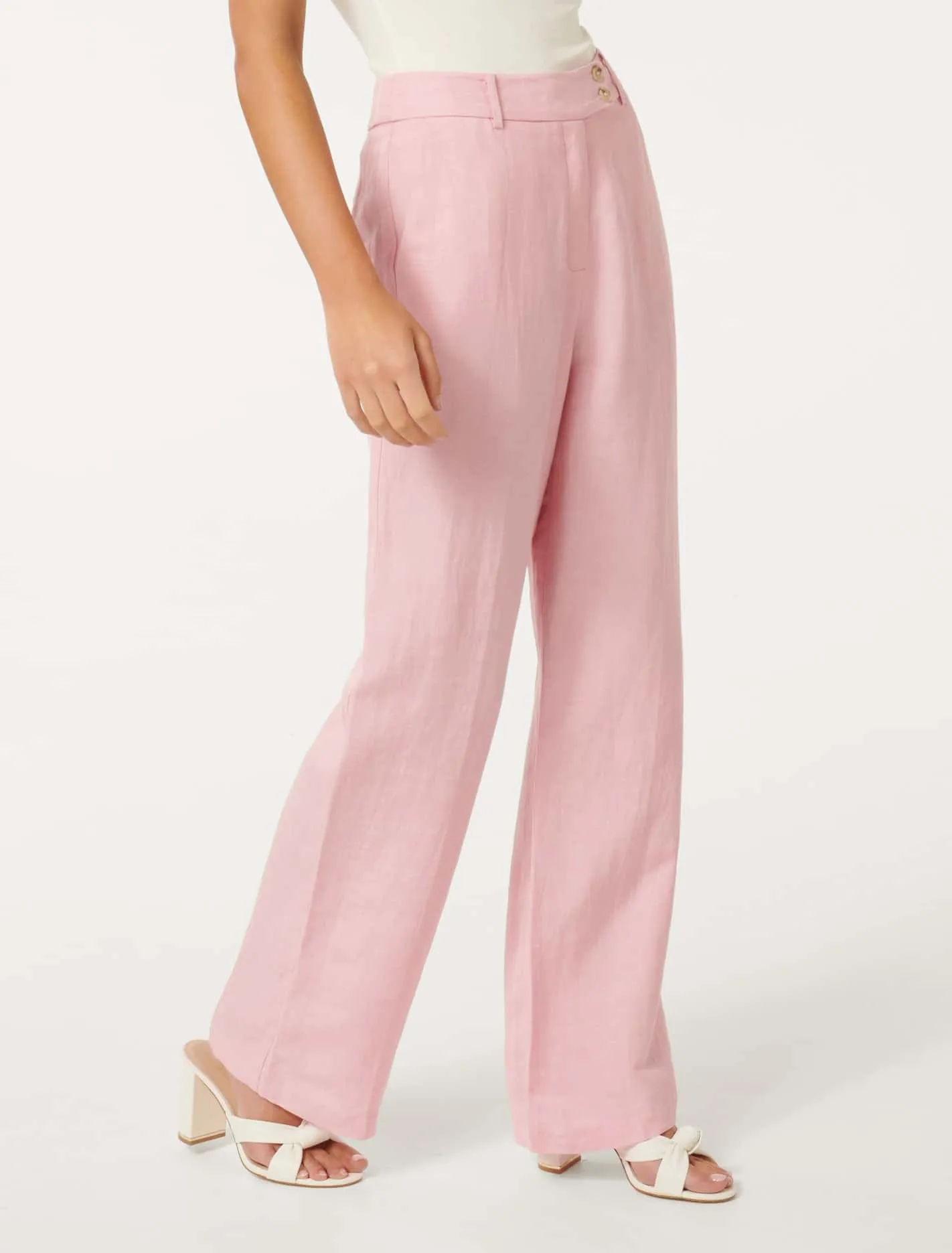 Bella Button Tab Pants