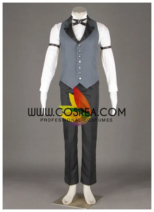 Black Butler Kuroshitsuji Claude Faustus Cosplay Costume