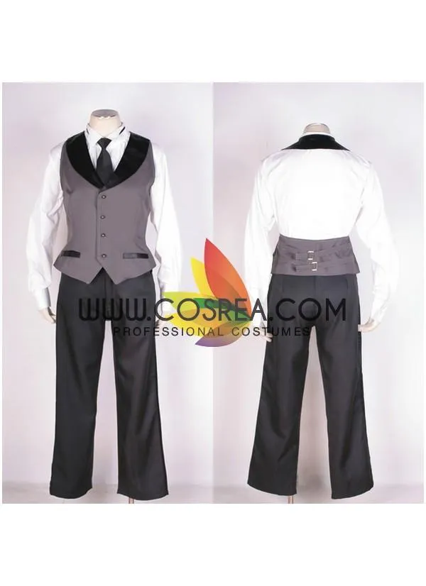 Black Butler Kuroshitusji Sebastian Tuxedo Cosplay Costume