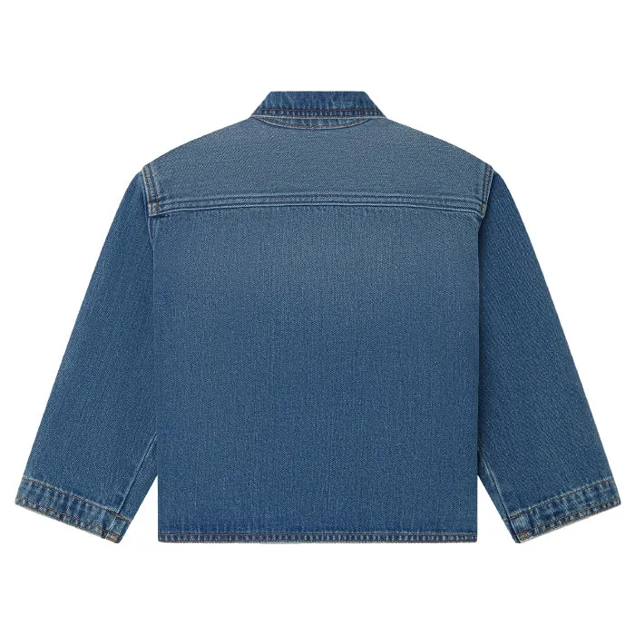 Bonpoint Child Clarity Jacket Denim Blue