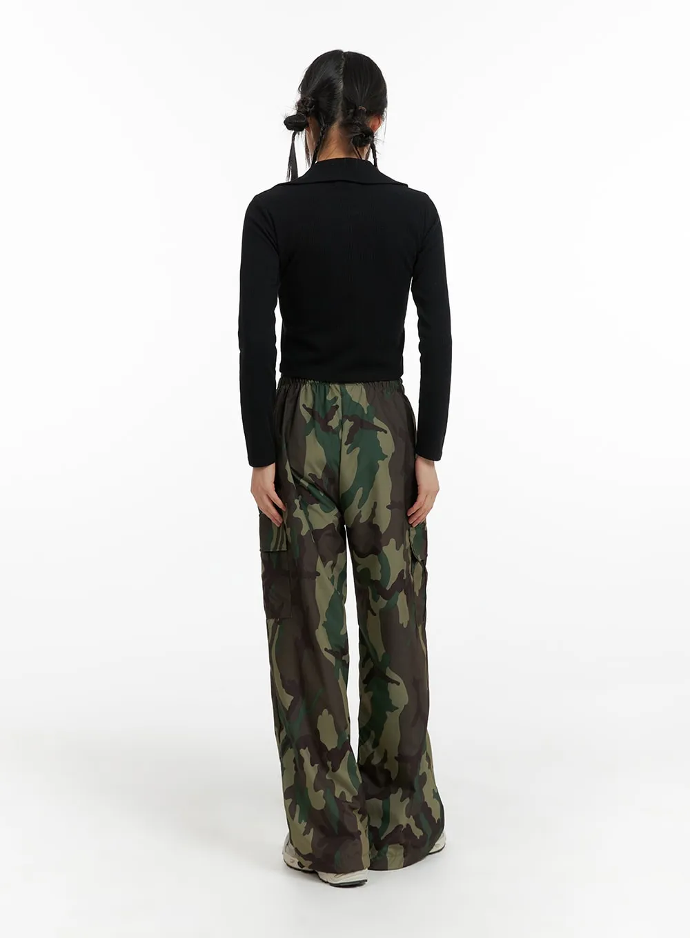 Camo Cargo Baggy Pants (UNISEX) CF423