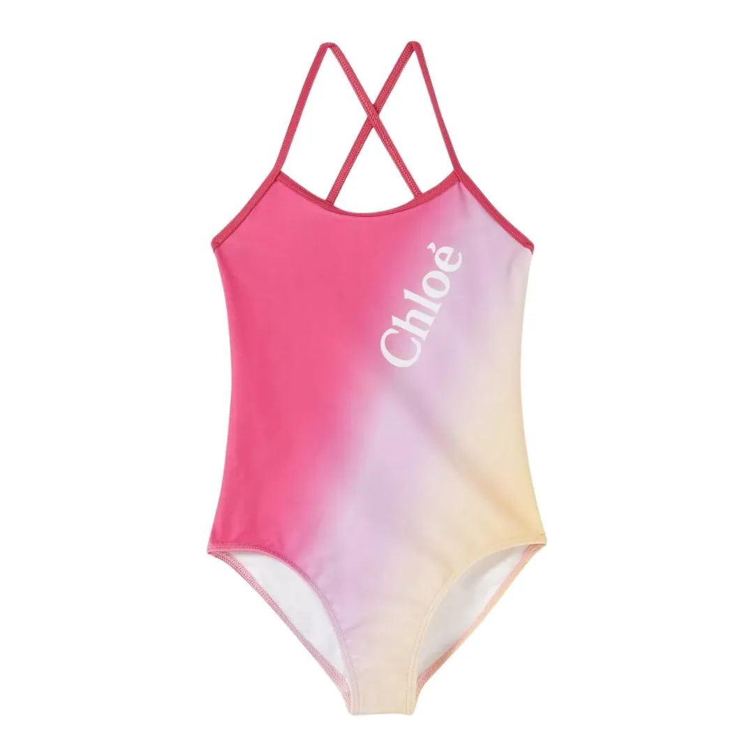 Chloe Swimming Costume Logo Mermaid