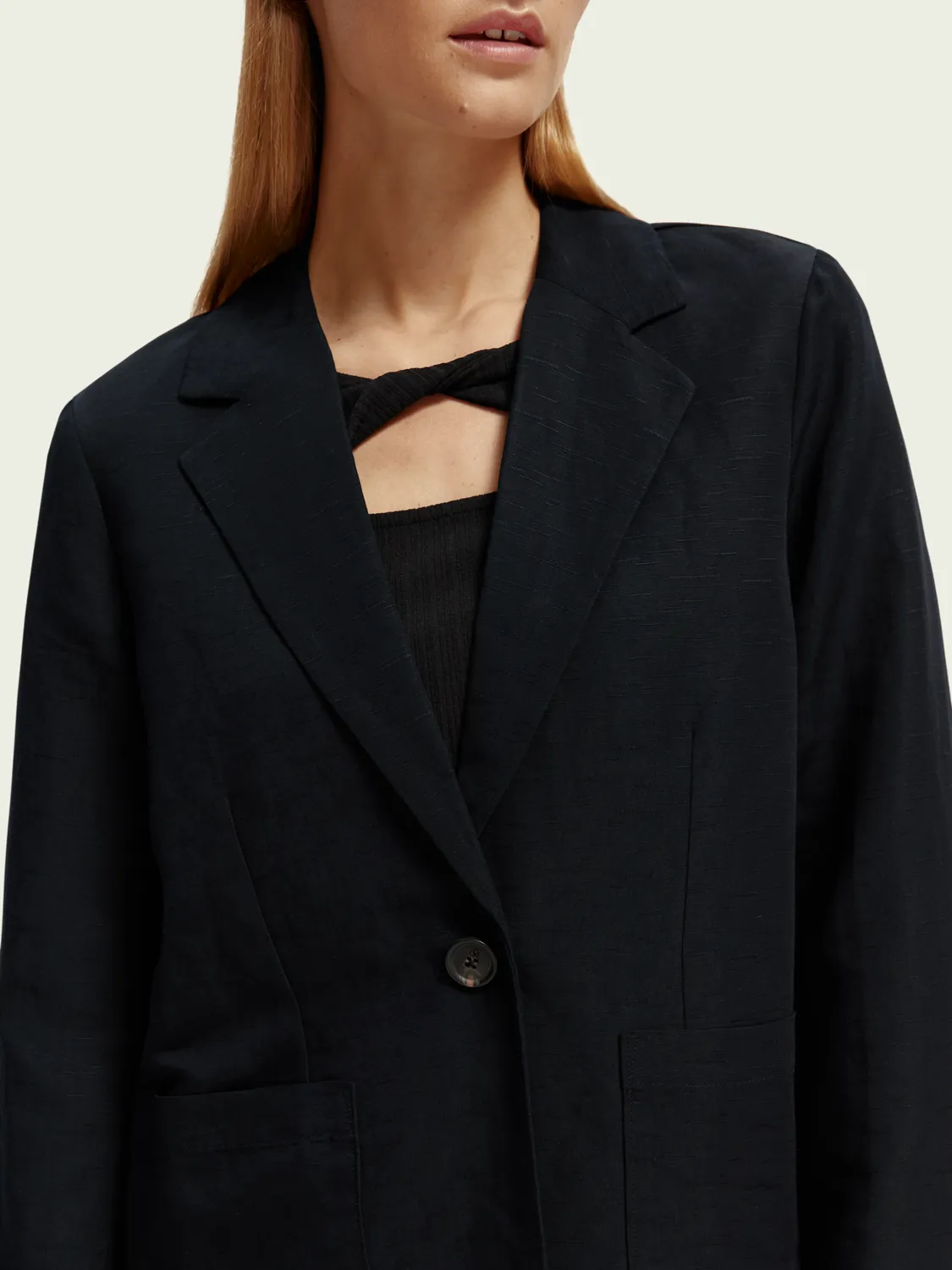 Classic Single Breasted Blazer