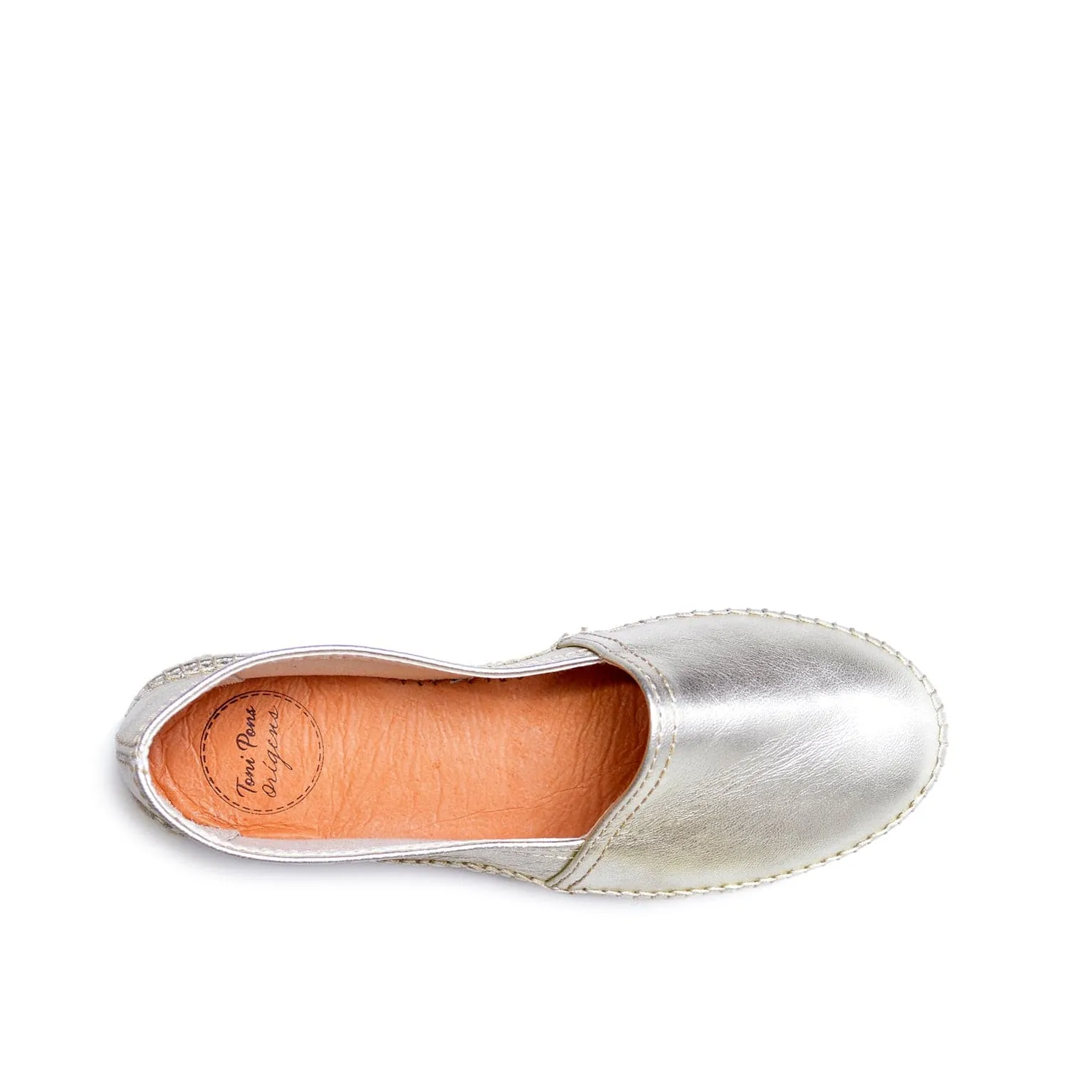 Closed Toe Leather Espadrilles for Women - Alma-P