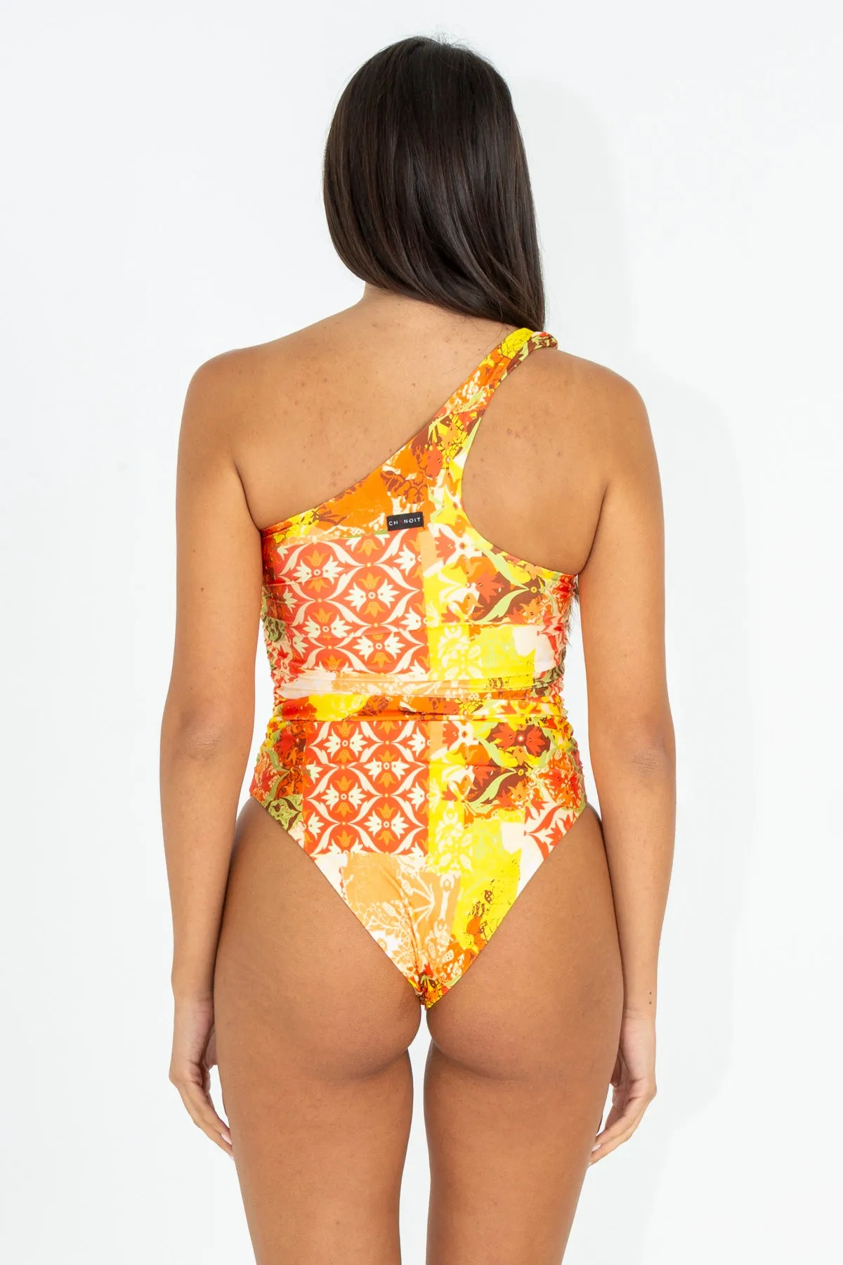 Costume intero monokini monospalla