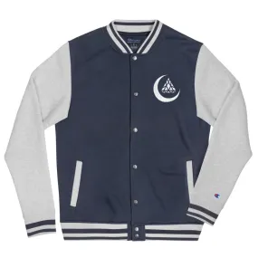 CRESCENT EMBROIDERED VARSITY JACKET x CHAMPION