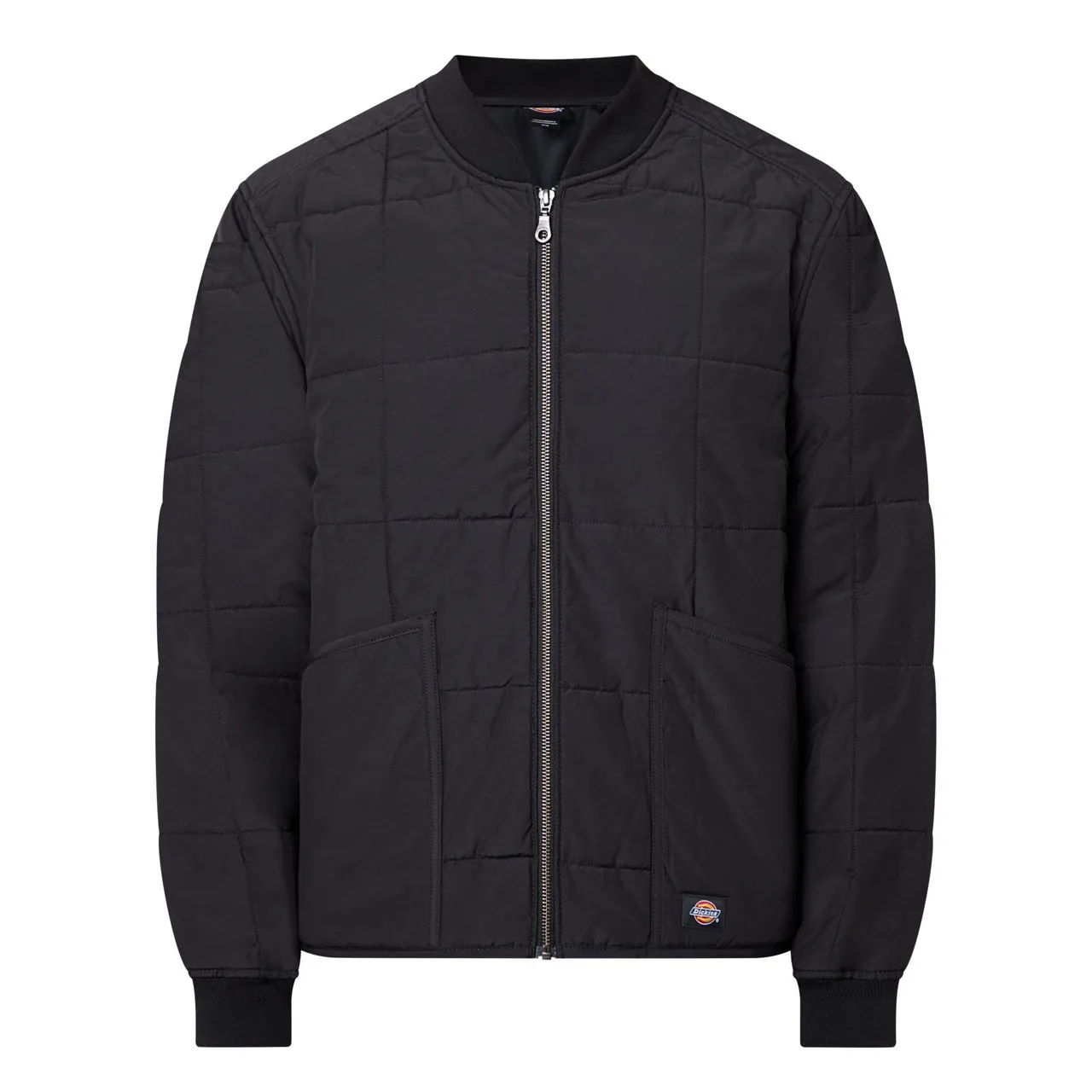 DICKIES Quilted Bomber Jacket - Black