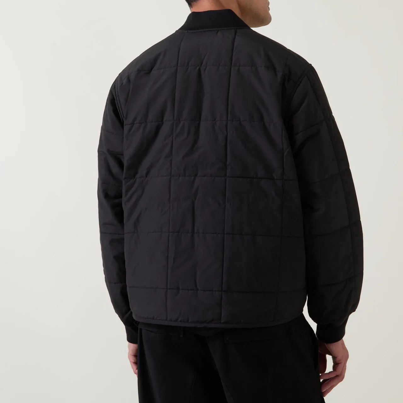 DICKIES Quilted Bomber Jacket - Black