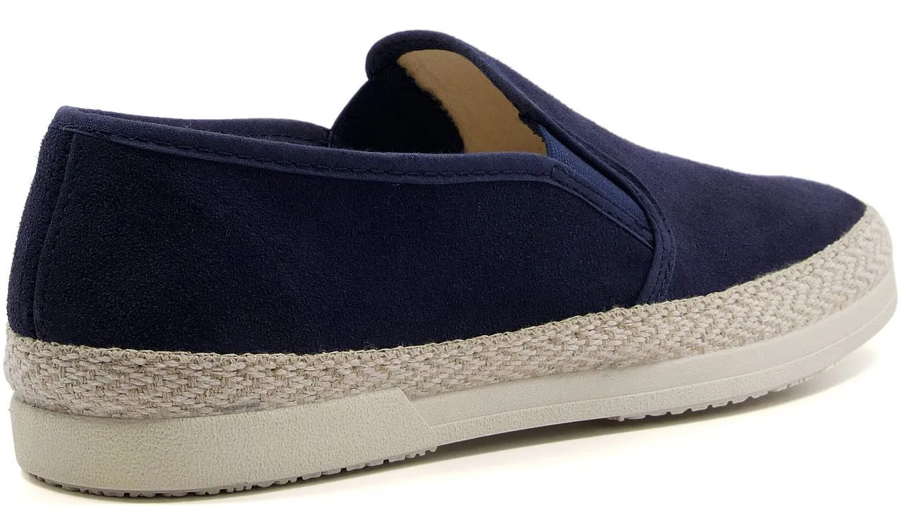 Dune Fransisco Mens Suede Leather Espadrille