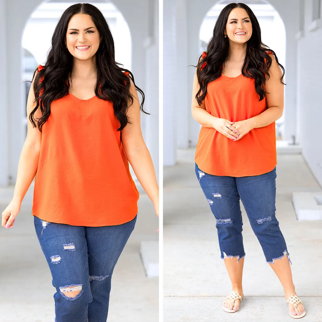 Flash Of Fun Top, Orange