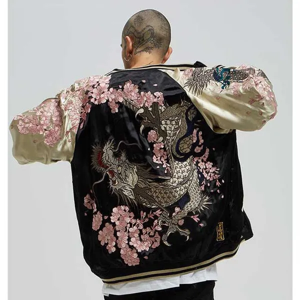 Floral Bomber Jacket