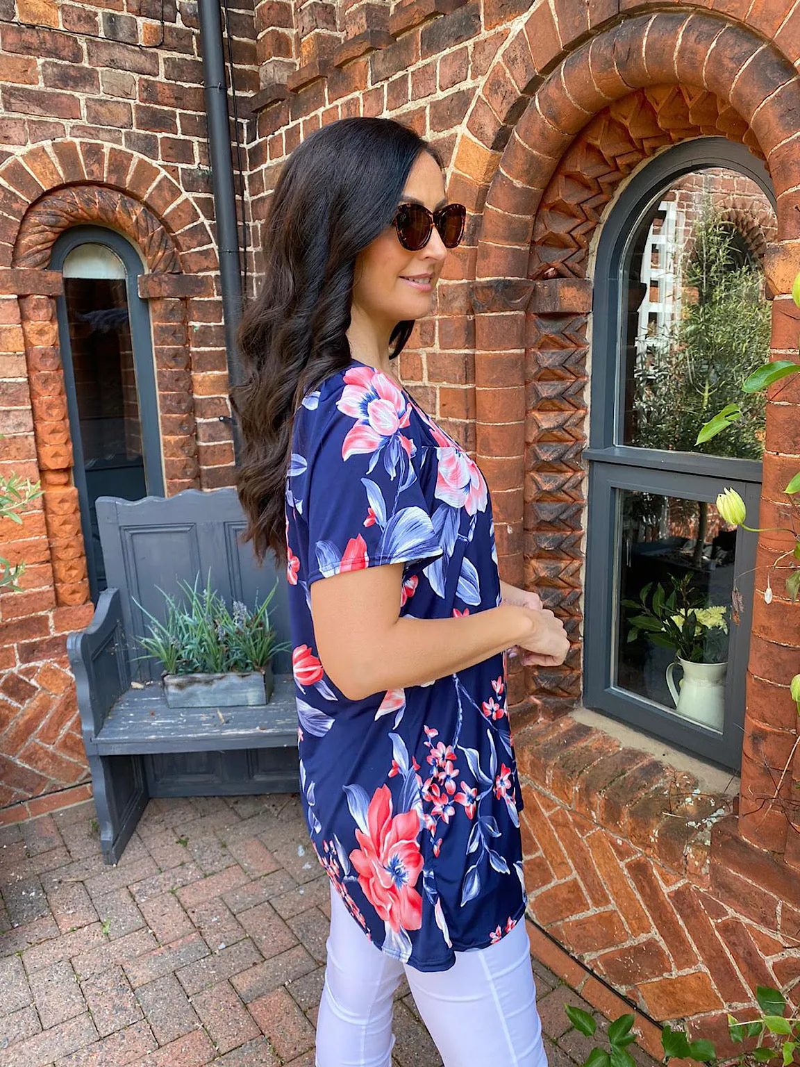 Floral Smock Top Harriet