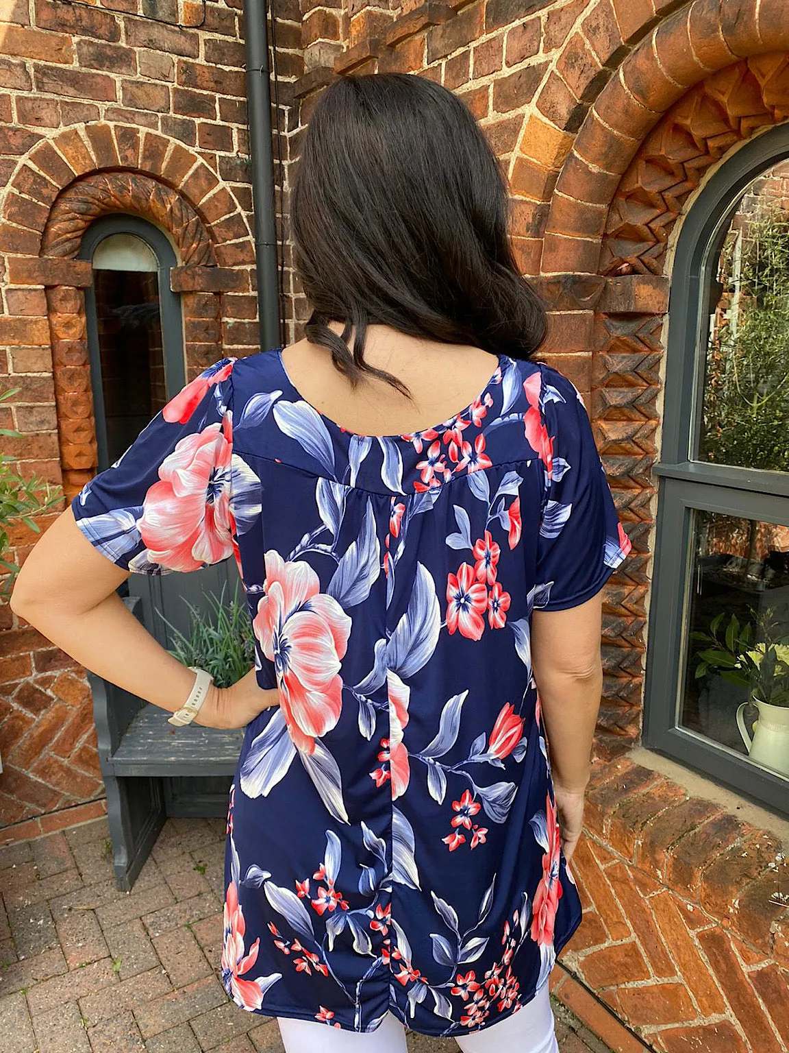 Floral Smock Top Harriet