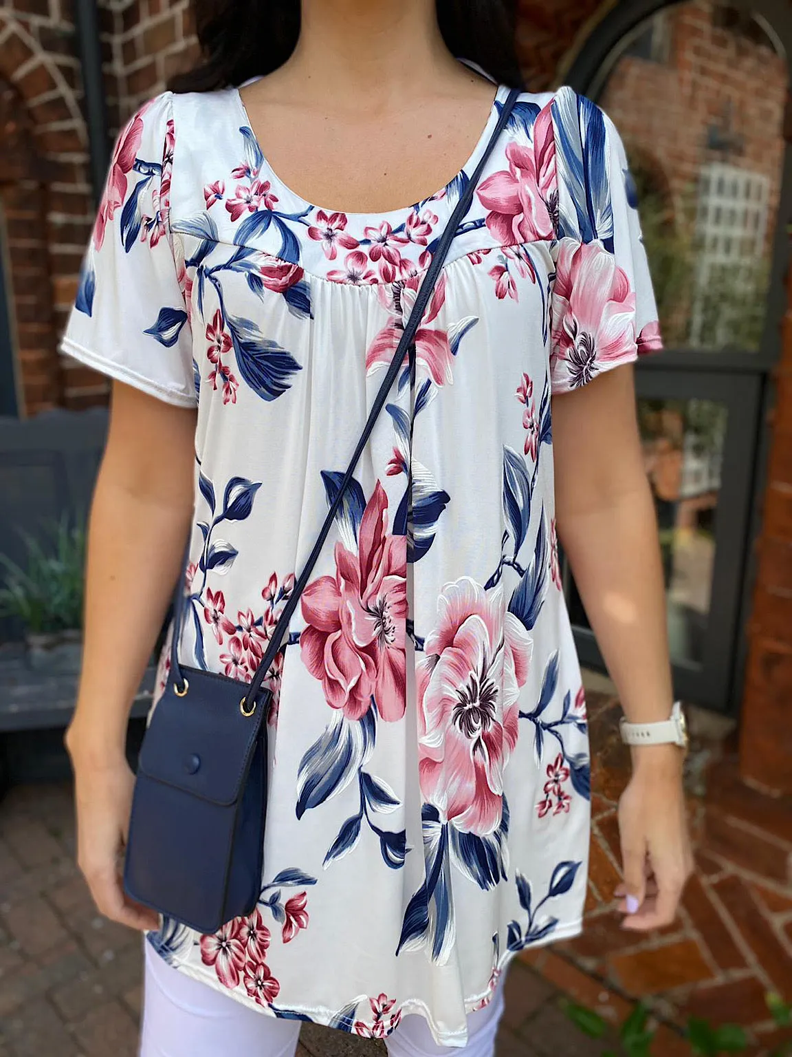 Floral Smock Top Harriet