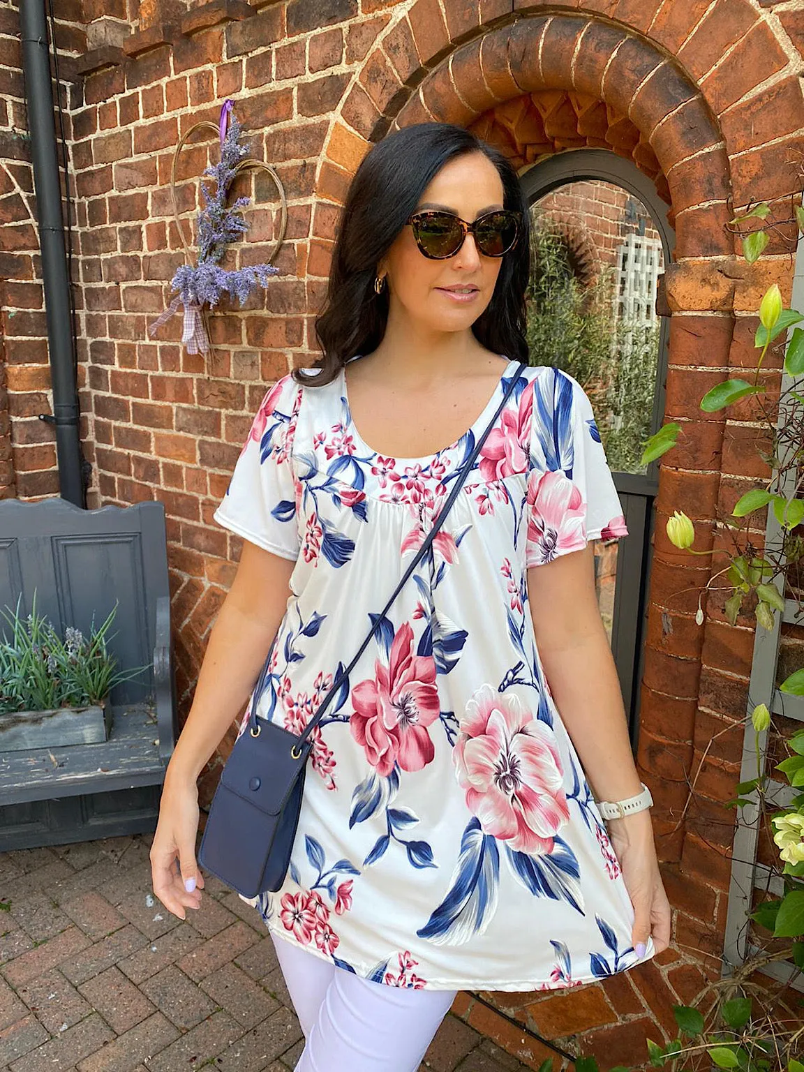 Floral Smock Top Harriet