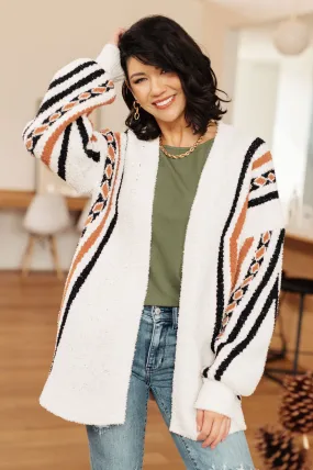 Francesca Aztec Print Cardigan