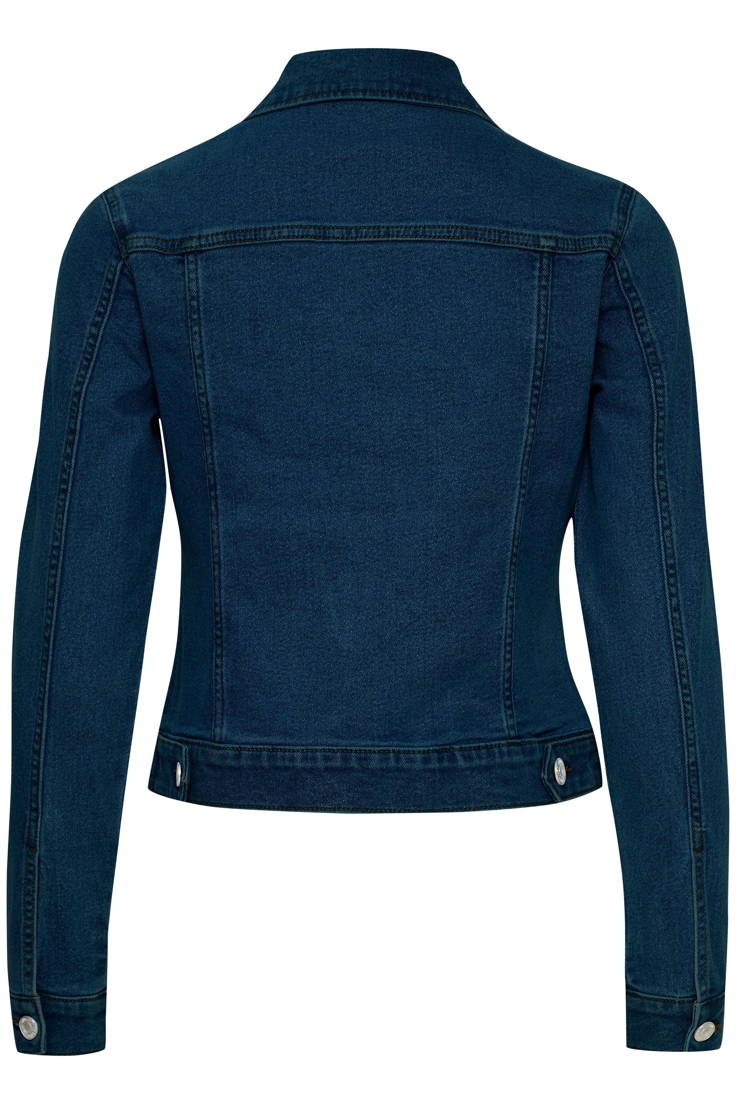 Fransa FXDenima jacket dark blue denim