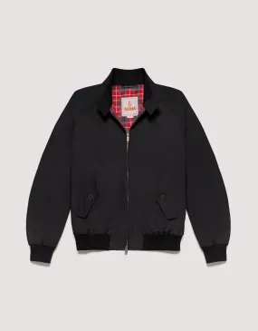 G9 Classic Fit Harrington Jacket, Black