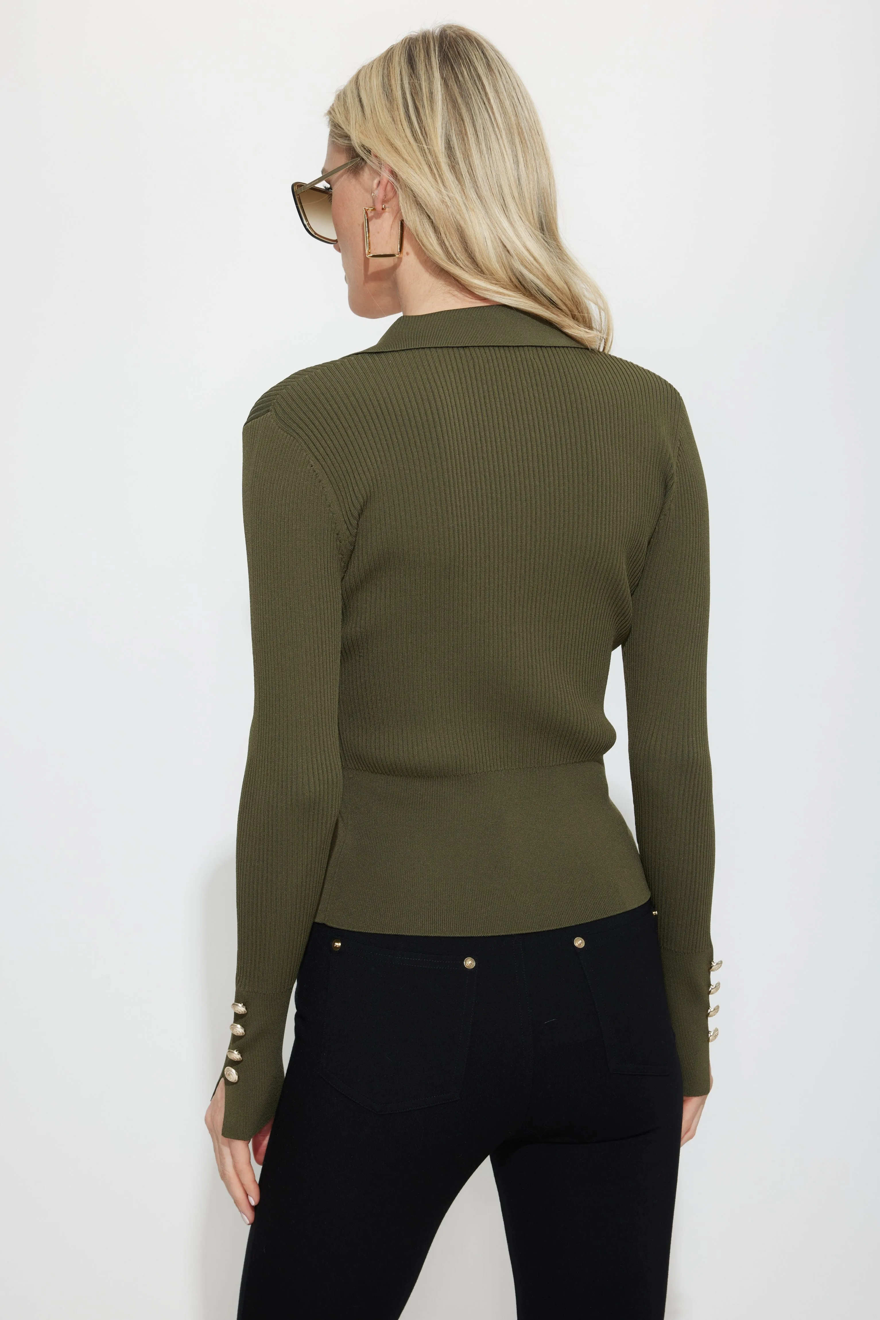 Generation Love - Carter Sweater - Olive