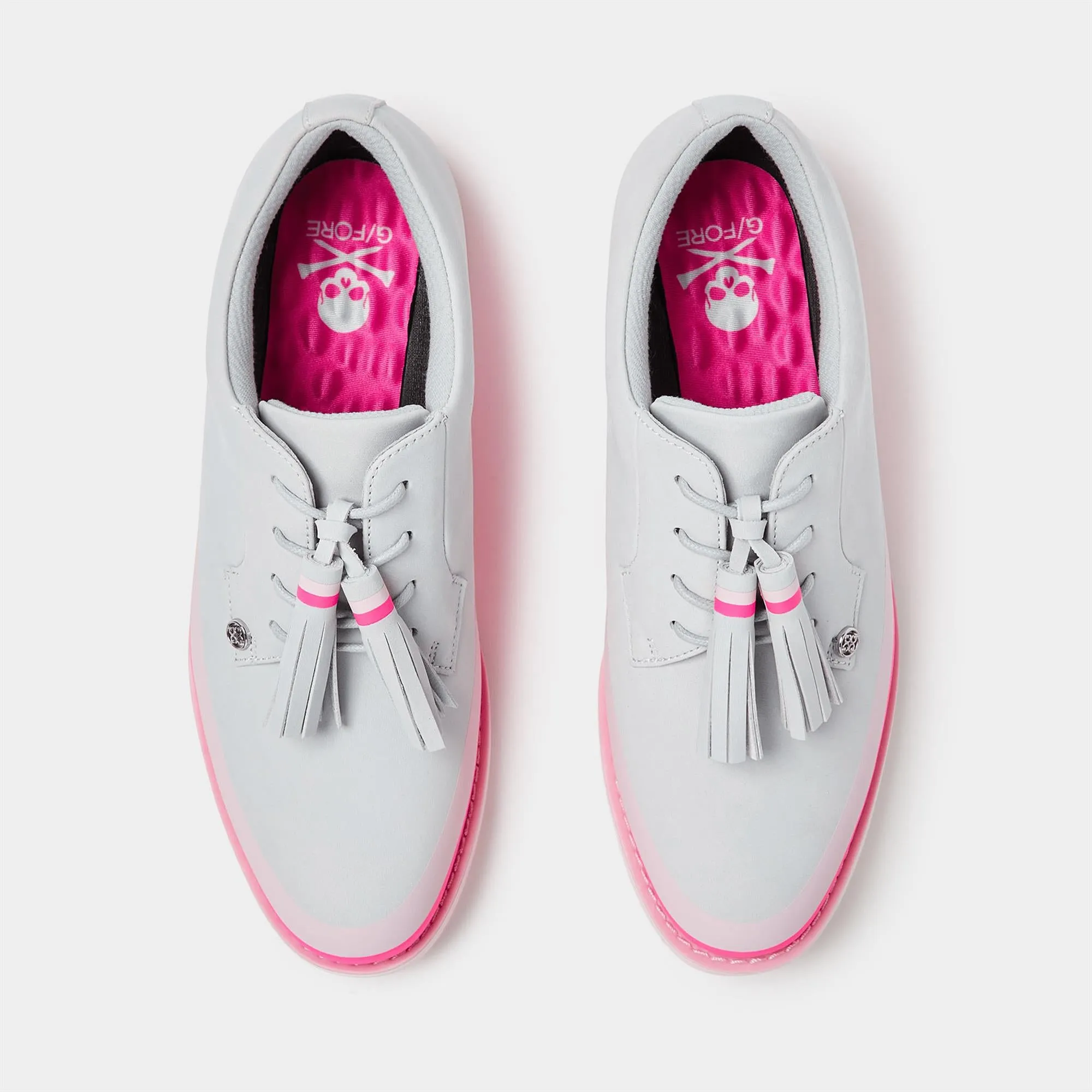 G/FORE Tassel Tuxedo Gallivanter Ladies Golf Shoe Nimbus