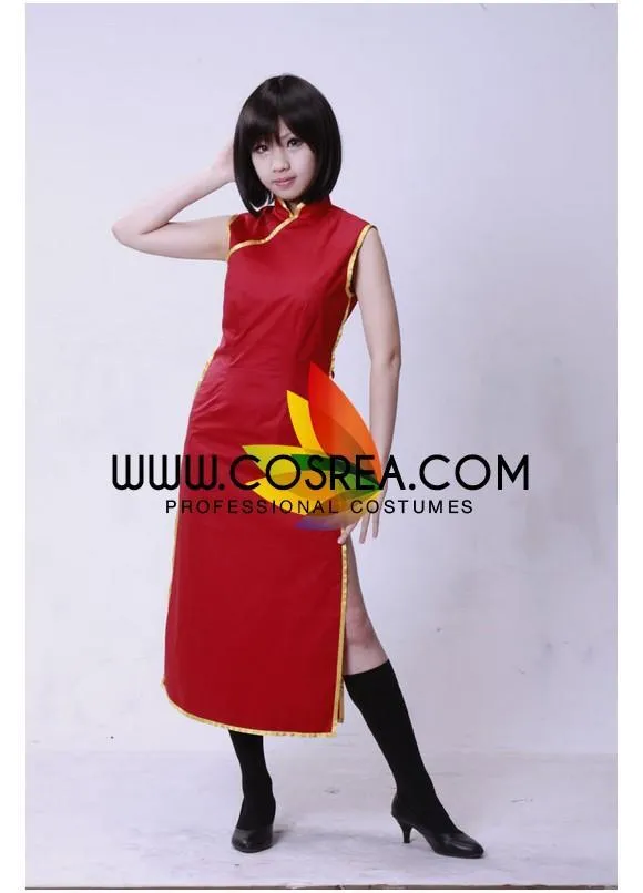 Gintama Kagura Qipao Cosplay Costume