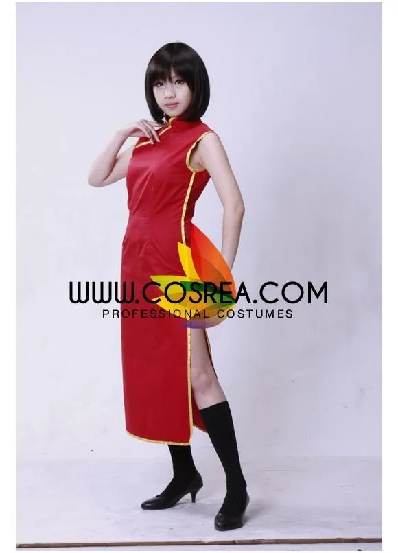 Gintama Kagura Qipao Cosplay Costume