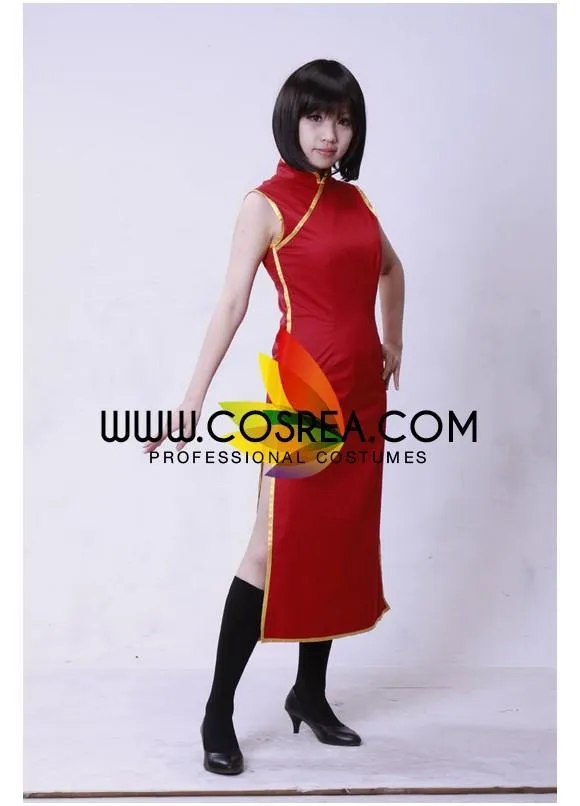 Gintama Kagura Qipao Cosplay Costume