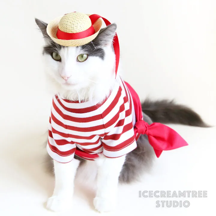 Gondolier Look Outfit Set - Pet Clothing