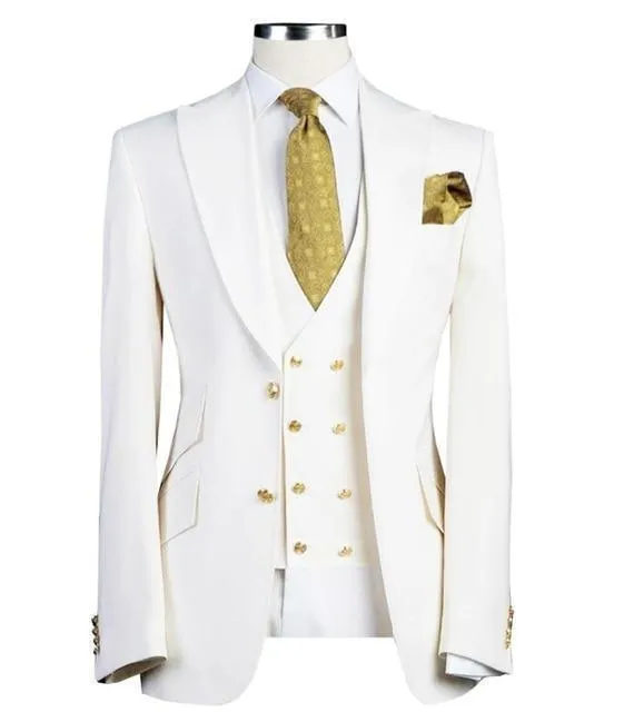 Hanks Three Piece Wedding Suit