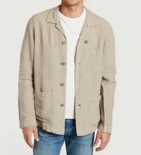 Hartford Perry Pat Linen Workwear Jacket