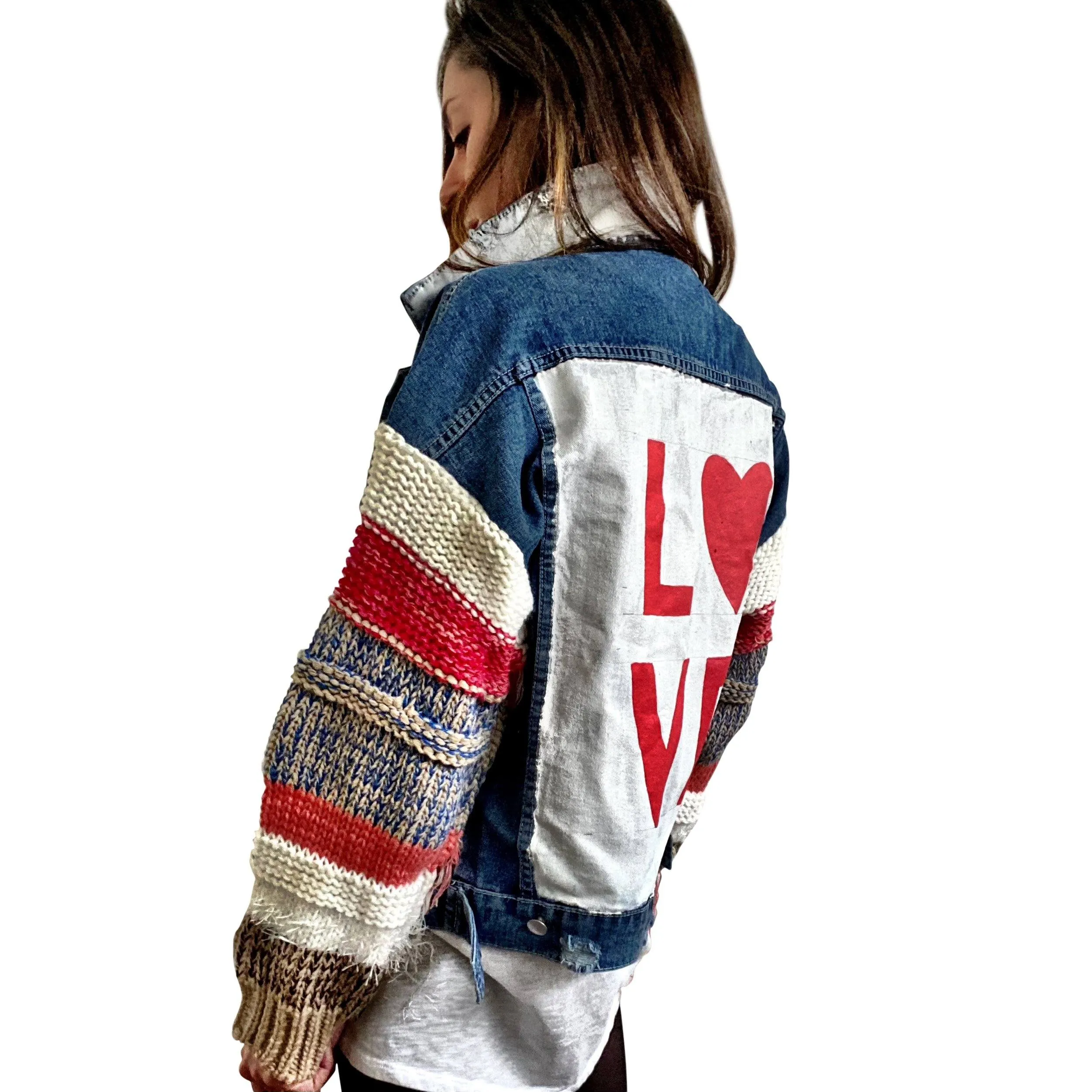 'HEARTED' DENIM JACKET