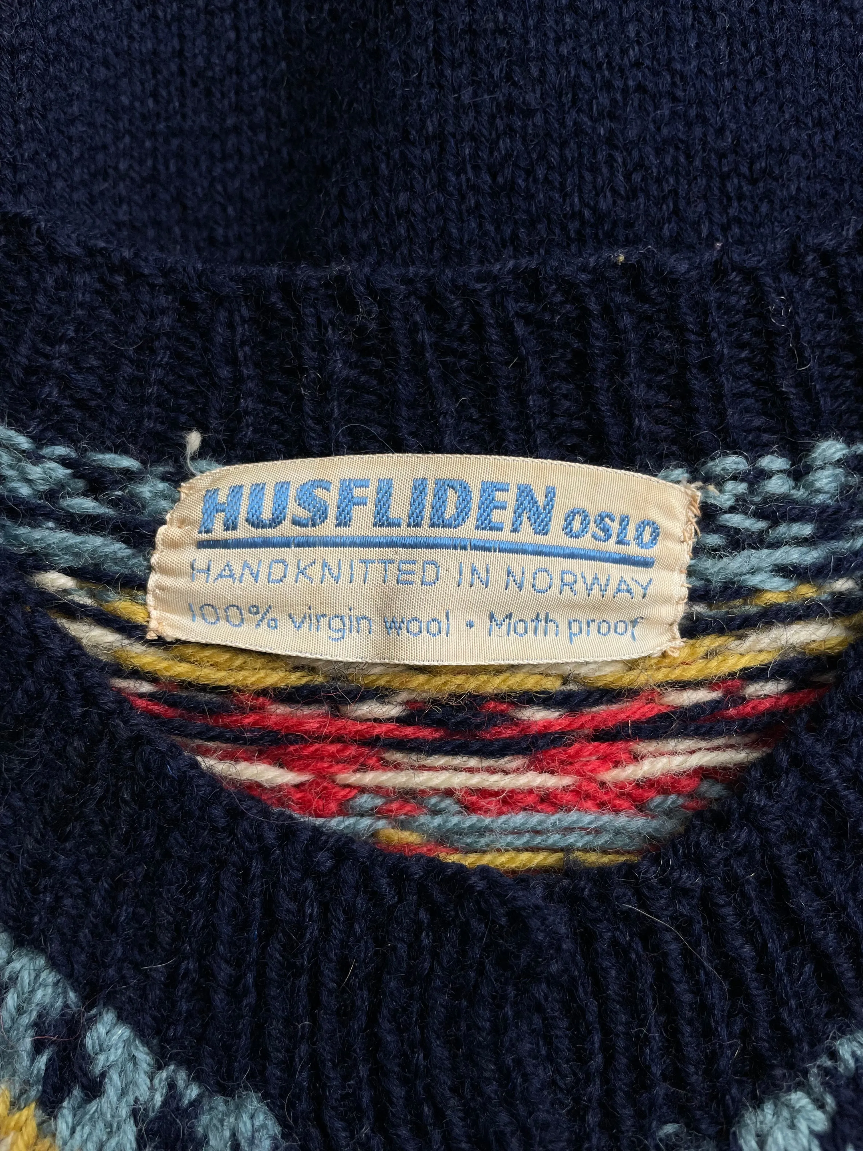 Husfliden Fair Isle Cardigan