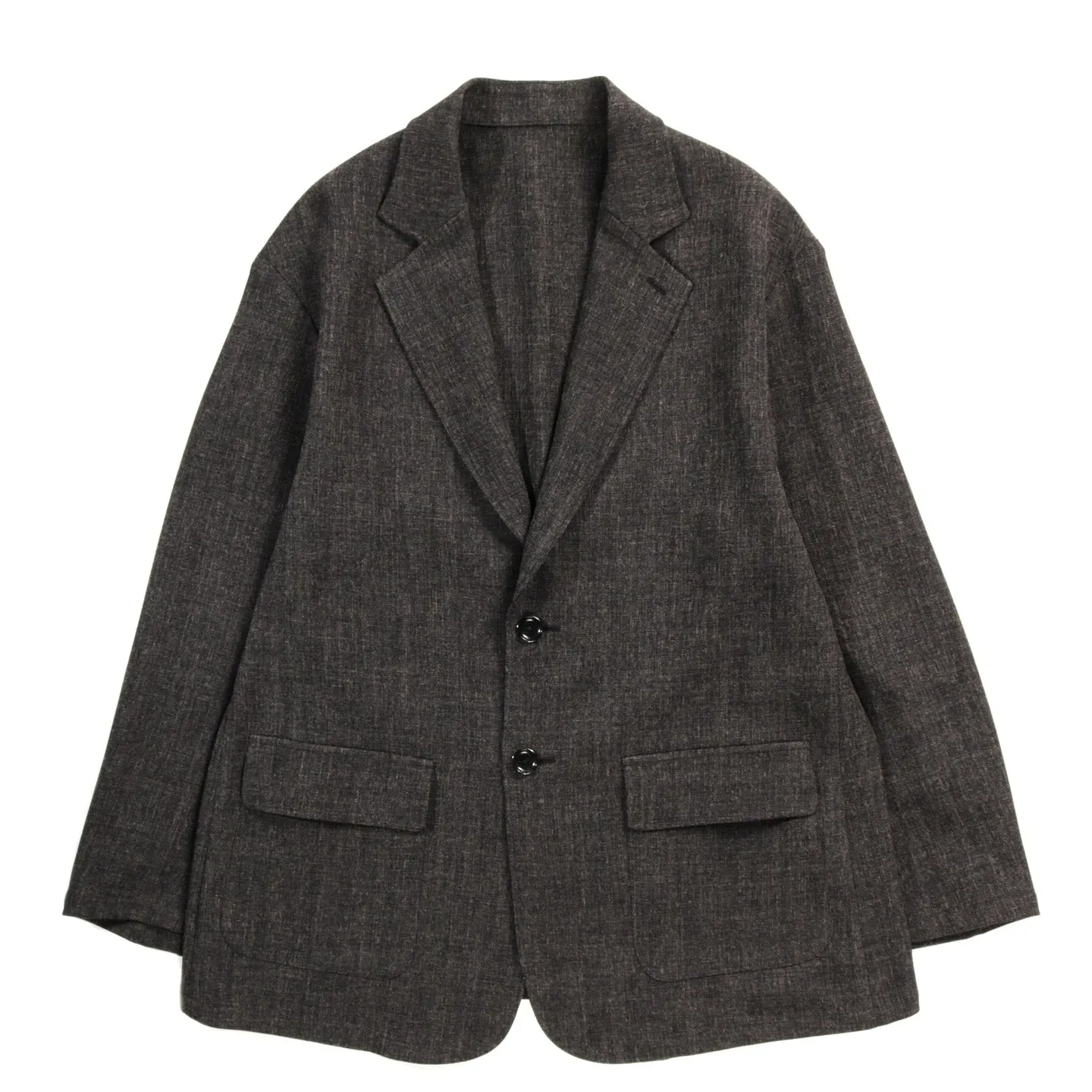 INTERNATIONAL GALLERY BEAMS DRAPE JACKET BLACK