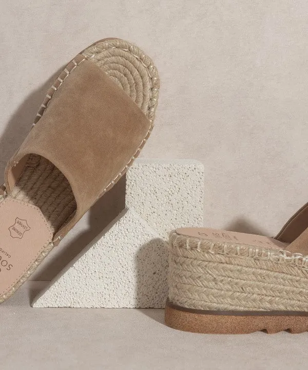 Ivy Espadrille Platform Slide