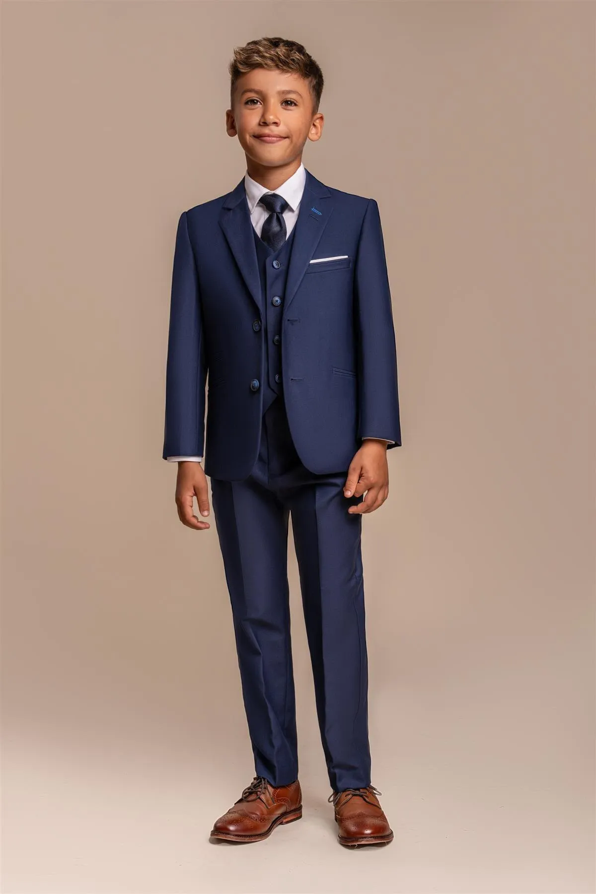 Jefferson Navy Boys Three Piece Suit