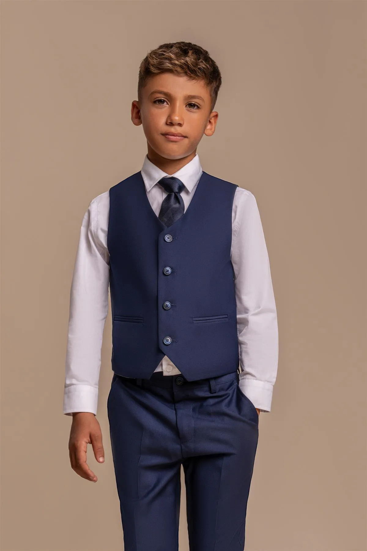 Jefferson Navy Boys Three Piece Suit