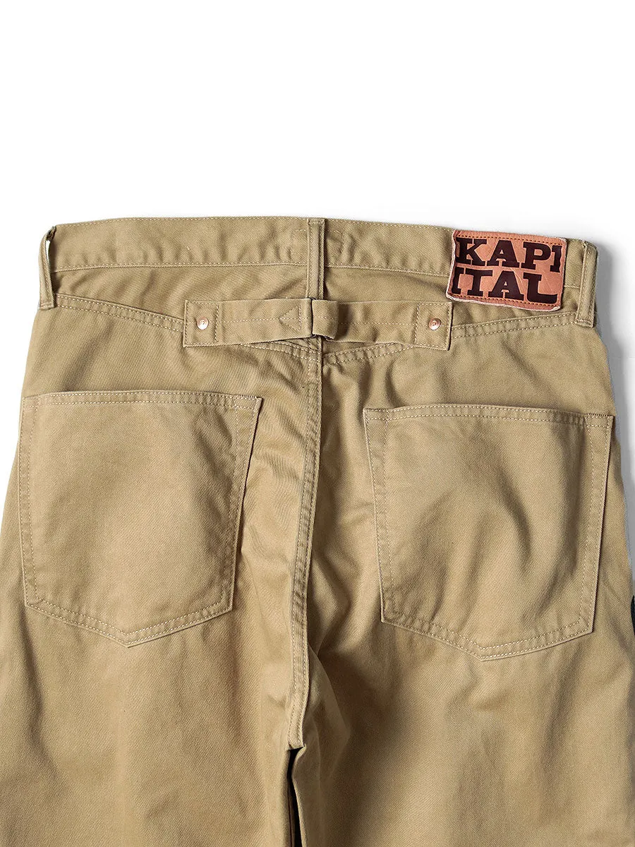 Kapital Chino Mexican Tuxedo 5P OKAGILLY Pants